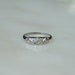 Ruby Ring Guard / Vintage Estate 1980s 10K Gold 0.35TCW Ruby & Diamond ...