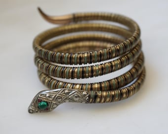 Dala 　　　　イギリスアンティーク　9ct rolled gold Vintage 9ct Rolled Gold Hinged Bangle Bracelet: 20 Microns Metal