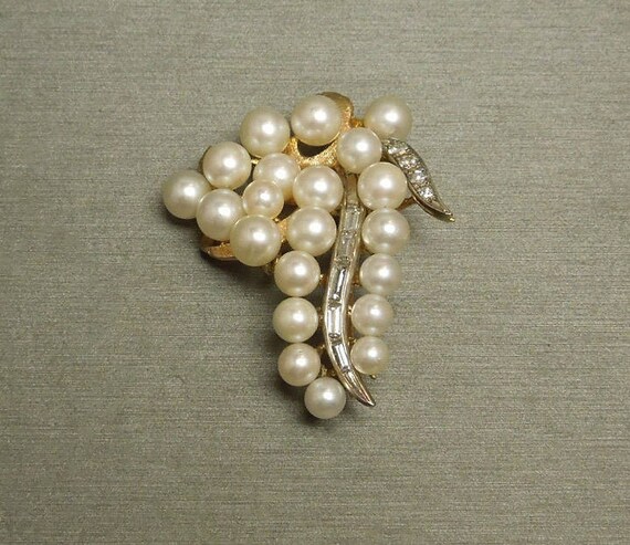 Vintage Estate C1960 14K Gold Cultured Pearl & 0.5