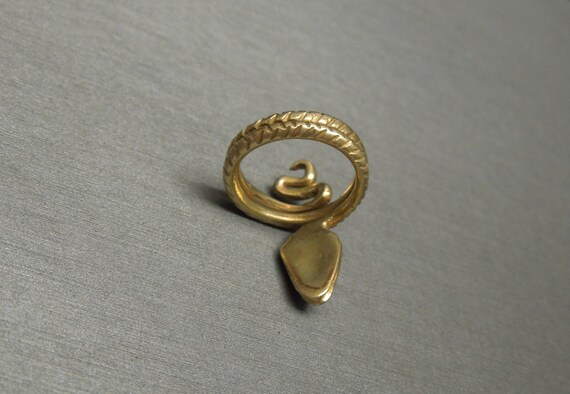 Antique Estate C1940 10K Solid Gold Orientalist S… - image 5