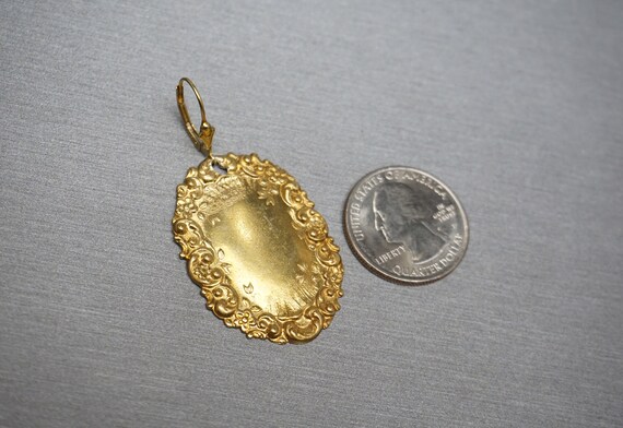 Antique Victorian Estate C1880 Gold Vermeil Sterl… - image 6