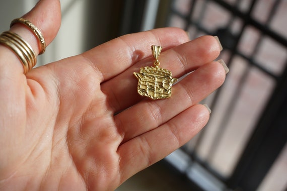 Vintage Cadillac Pendant / Vintage Estate 1980s G… - image 5