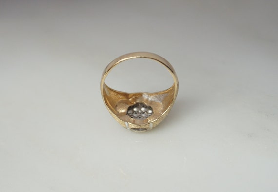 【関税込み】Marshall Columbia リング Men's Diamond Cluster Ring / Mid Century Estate C1960 10K