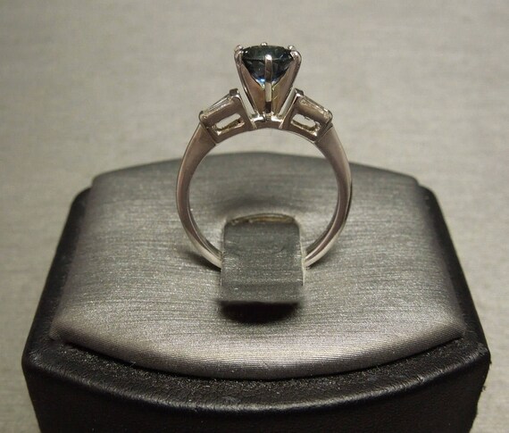 Vintage Estate C1970 Classic 14K White Gold 1.52T… - image 3