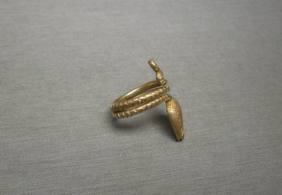 Antique Estate C1940 10K Solid Gold Orientalist S… - image 3