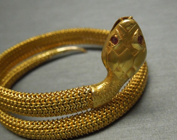 Gold Snake Bracelet - Shop on Pinterest