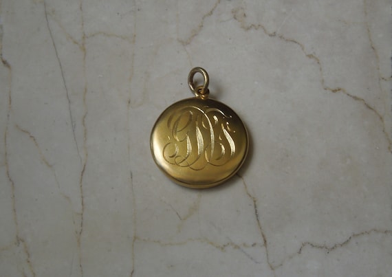 vintage LOCKET pendant 750刻印　K18 vintage LOCKET pendant 750刻印 K18