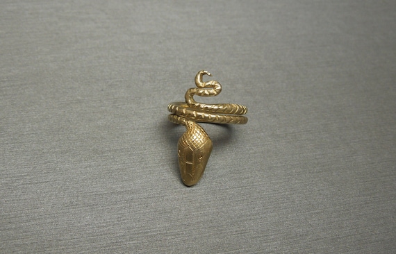 Antique Estate C1940 10K Solid Gold Orientalist S… - image 1