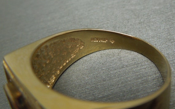 Men's Vintage Estate 14K Gold 1.10TCW Regal Red Ruby
