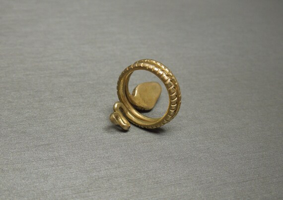 Antique Estate C1940 10K Solid Gold Orientalist S… - image 4