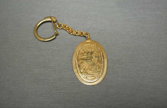 Vintage Mid Century Estate C1960 Gold Vermeil Sterling Silver Aztec Key Chain / Key Ring / Men's Gold Key Chain 4.25 - Etsy Vintage Mid Century Estate C1960 Gold Vermeil Sterling Silver Aztec Key Chain / Key Ring / Men's Gold Key Chain 4.25 - Etsy
