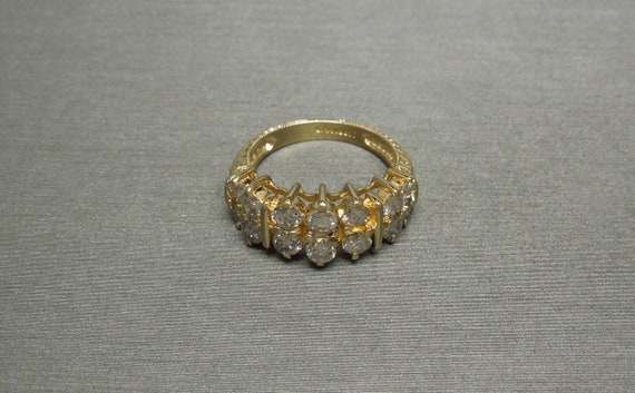 Vintage Estate 14K Gold Snake-Skin 2.25TCW Brilli… - image 10