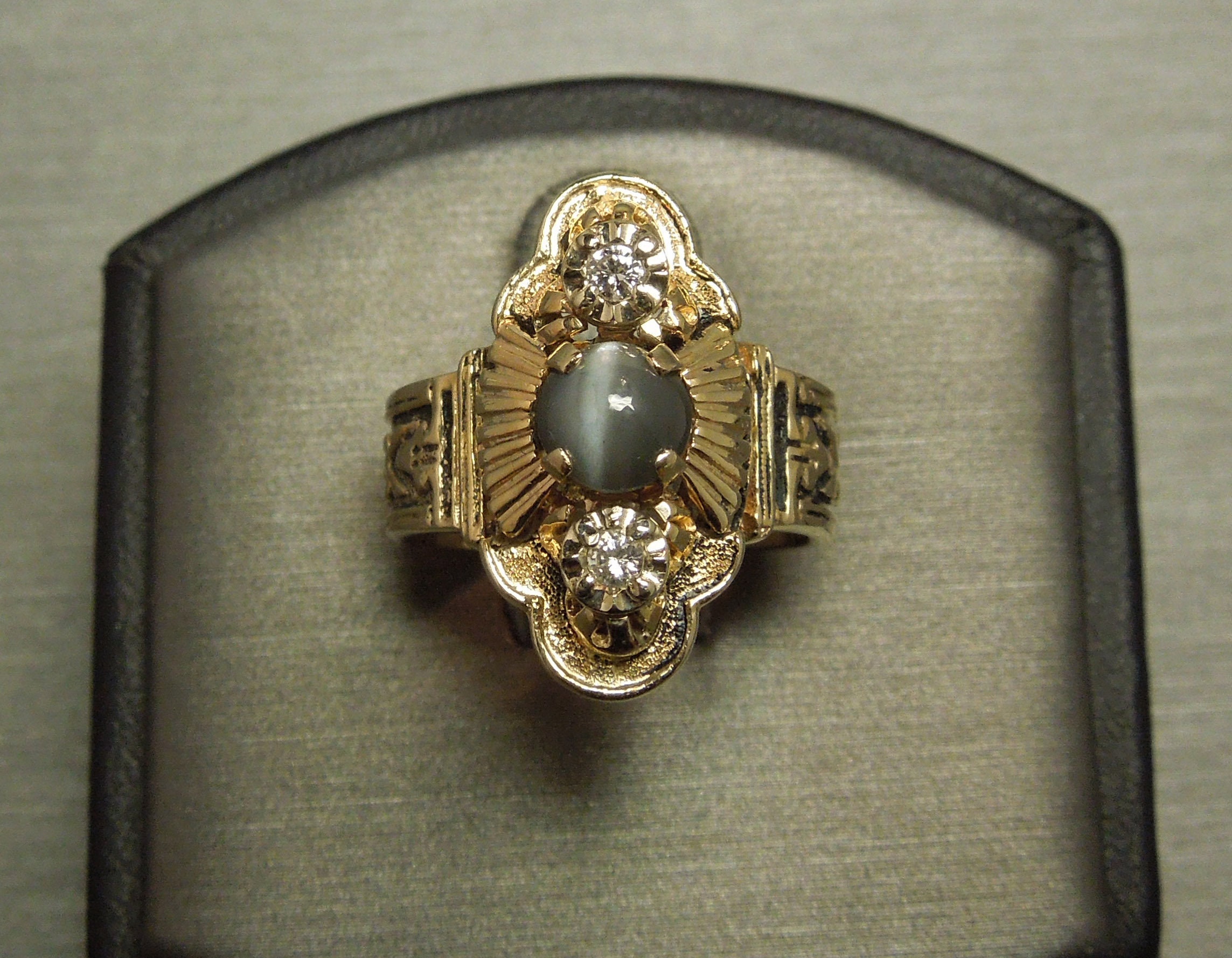 【ST,CAT】Gold Ring Amazon.com: Gold Moon Star Ring Set for Women 14K Gold