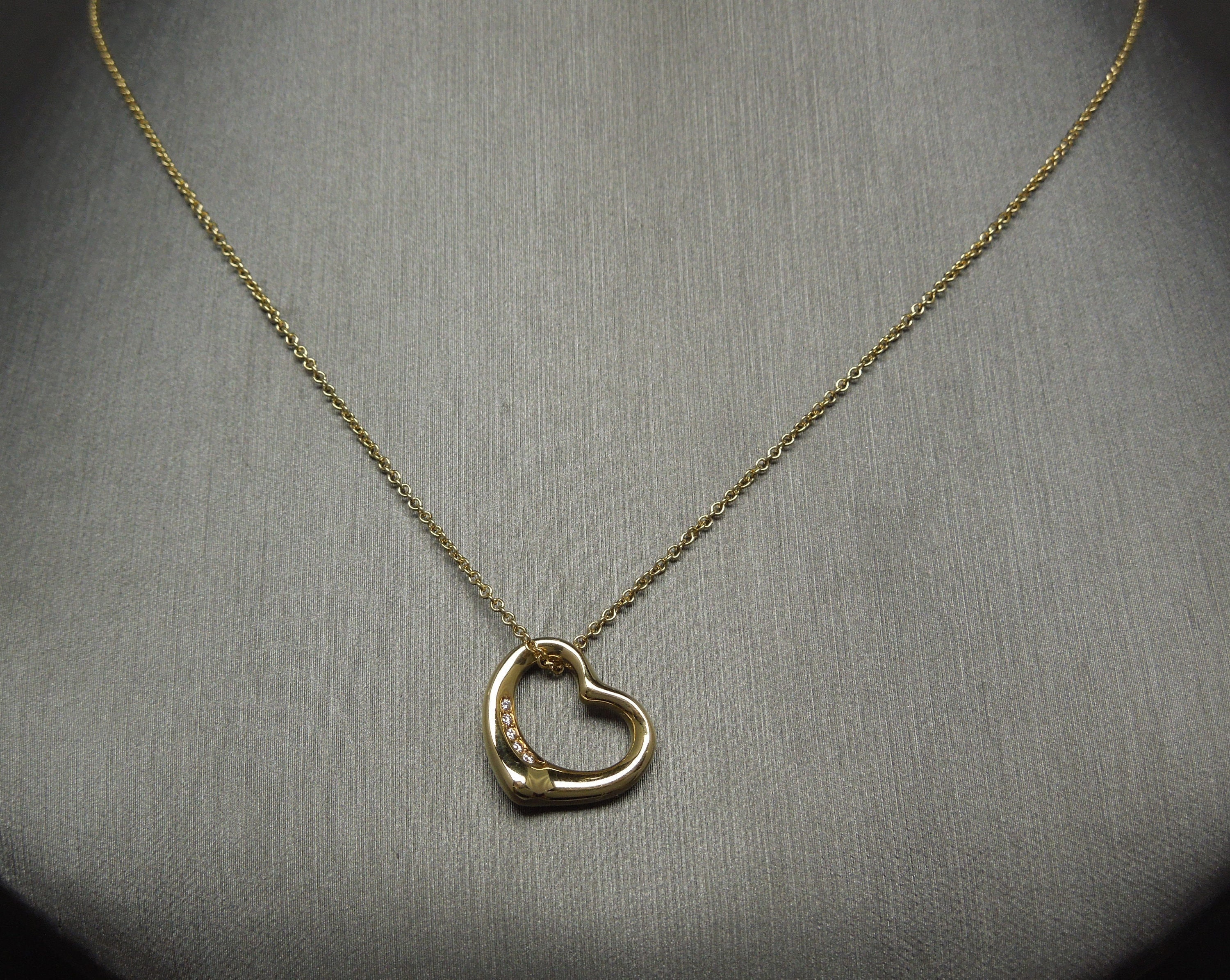 Tiffany & Co. 18K Gold Elsa Peretti 0.40TCW Brilliant Diamond