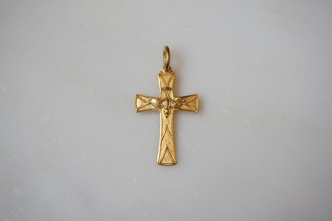 ✝️From old American canvas✝️ Stained Glass Christian Cross American Silver Eagle 1oz .999