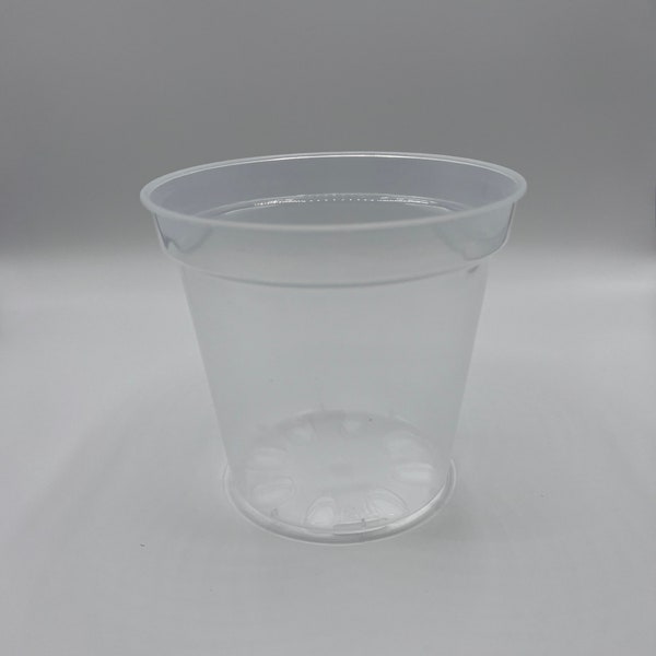 Clear Nursery Pots Etsy