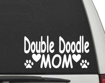 sheepadoodle mom decal sticker