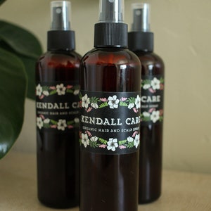 Kendall Care, Organic Hair and Scalp Spray, Hair Growth Spray, Hair Tonic, Leave In Hair Conditioning Spray, Organic Hair Growth Spray