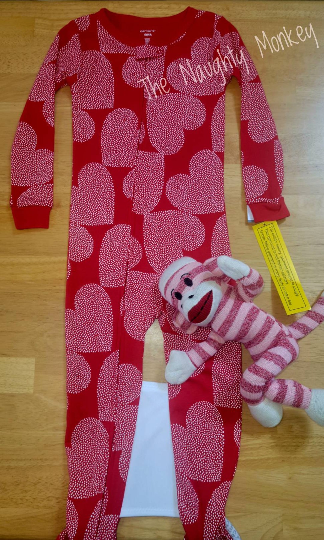 4T the Naughty Monkey Sleeper No More Crib Escapes/stuck Legs Etsy