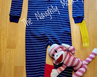 4T - The Naughty Monkey Sleeper - No More Crib Escapes/Stuck Legs!