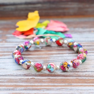 Preserved flower bracelet, jewelry made with your flowers, wedding flower jewelry,wedding flower keepsake, bridal gift,dried flower bracelet