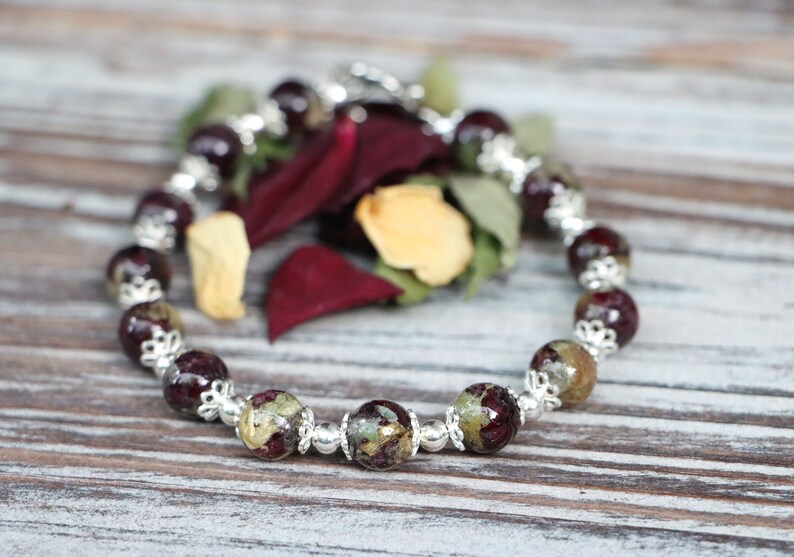 Funeral flower bracelet funeral flower keepsake funeral Etsy