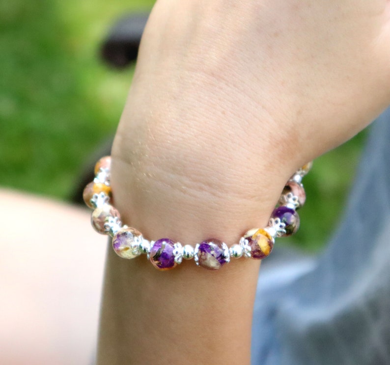 Funeral flower bracelet funeral flower keepsake funeral Etsy