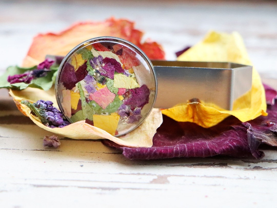 Funeral Flower Visor Clip Keepsake, Funeral Flower Keepsake, Funeral