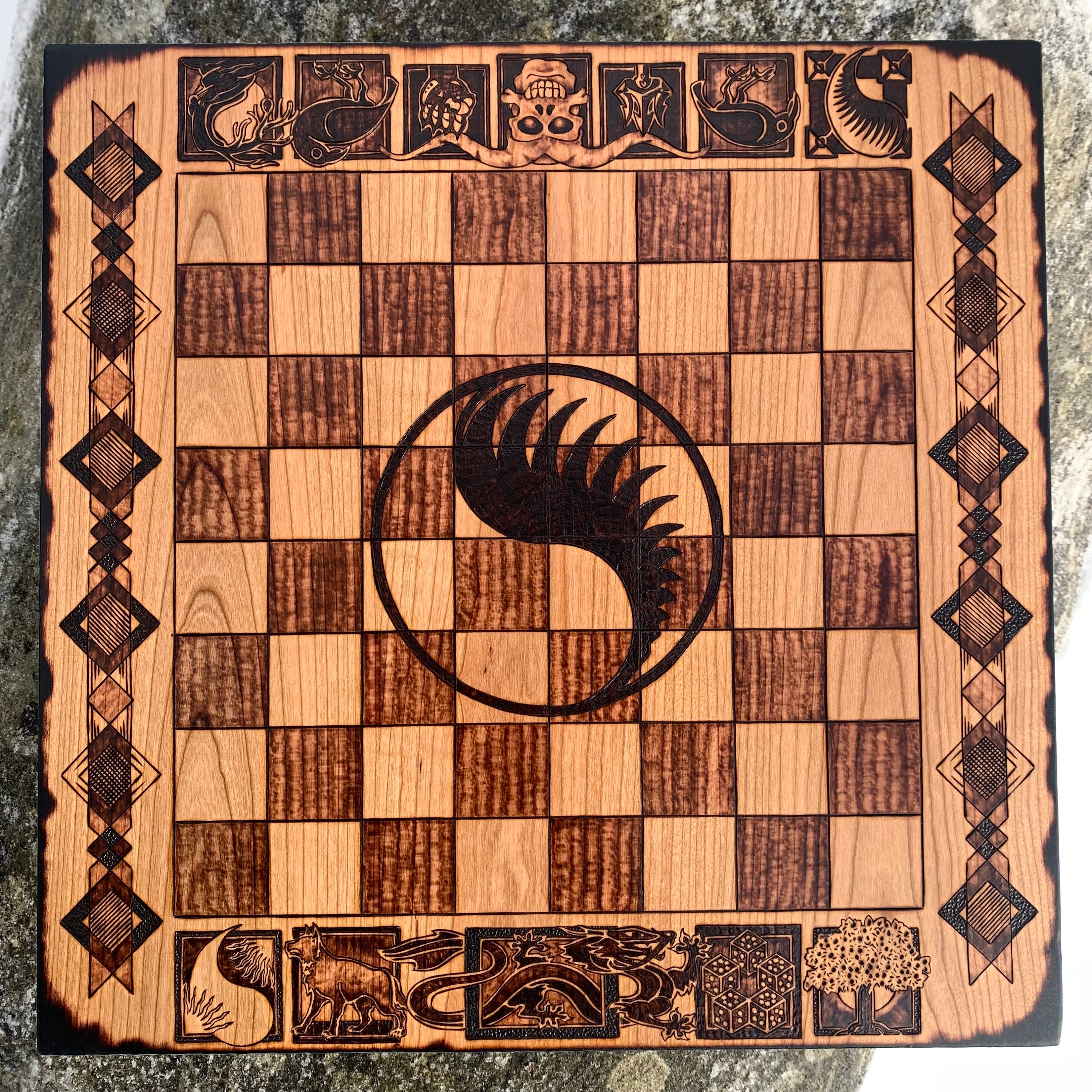 4D Chess', some chess themed art I made : r/chess