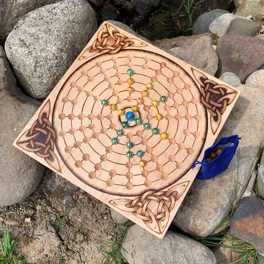 Fidchell - Ancient Celtic Chess Game ☘ Totally Irish Gifts Made in Ireland