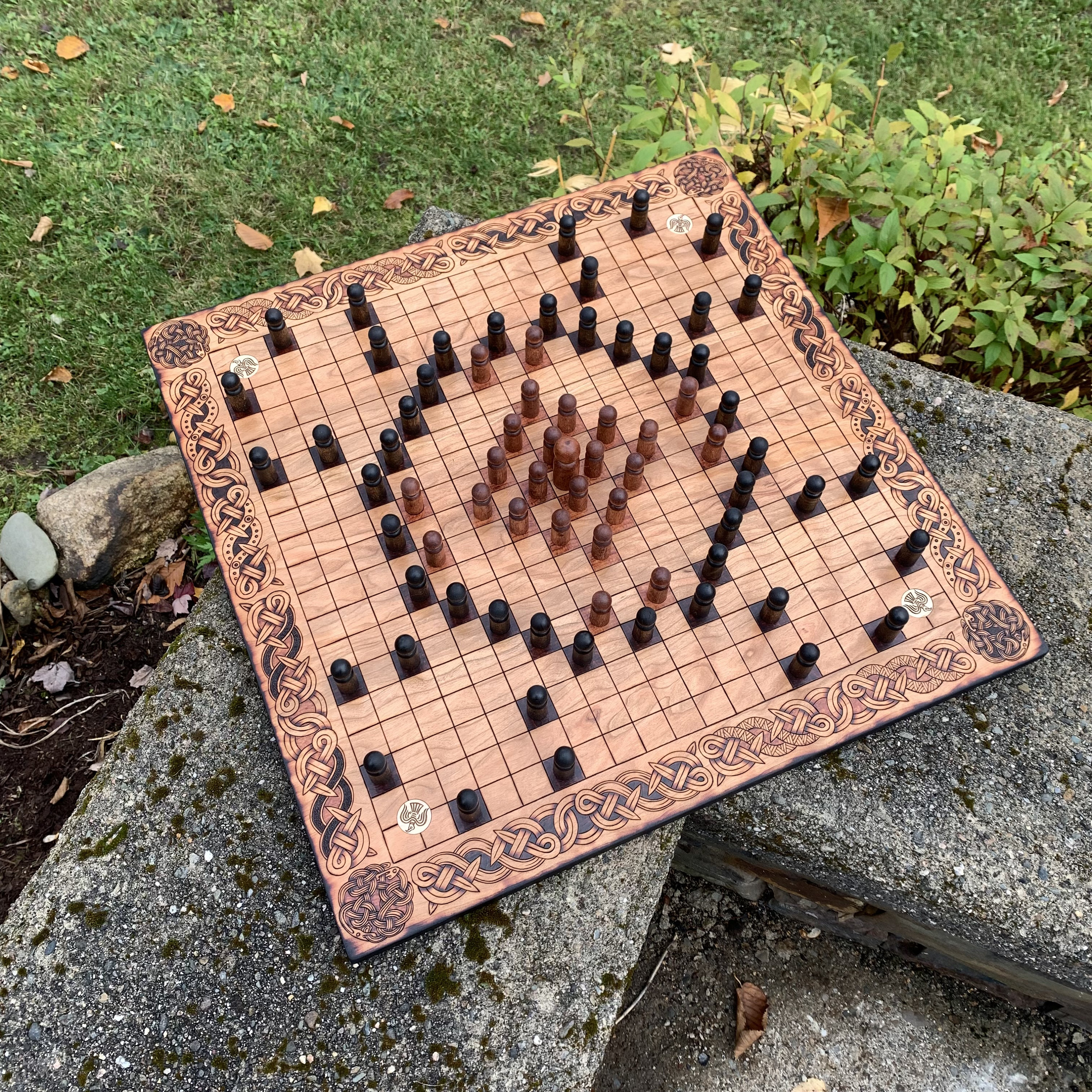 Buy Hnefatafl Old Viking Board Game Hnefatafl Celtic Design Online