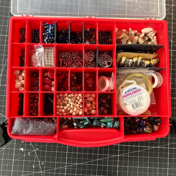 Crafting Supplies: Assorted Beads - Various Sizes, Types, Styles - Many Beading & Jewelry Crafting Possibilities