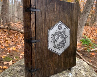 Book Box: "Annals of Imagination" - Role-Playing Game Character Portfolio, Book Vault - MADE TO ORDER