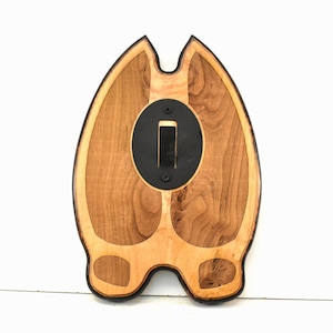 Deer Track Plaque with Skull Hanger- Hardwood