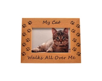 Cat Themed Photo Frame - Etsy