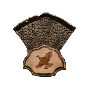Grouse Plaque- Standard Hardwood