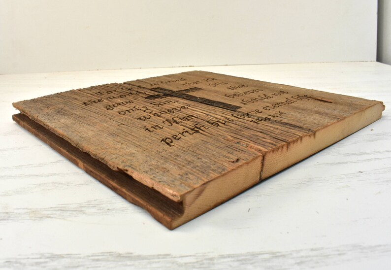 John 3:16 Barnwood Sign image 4