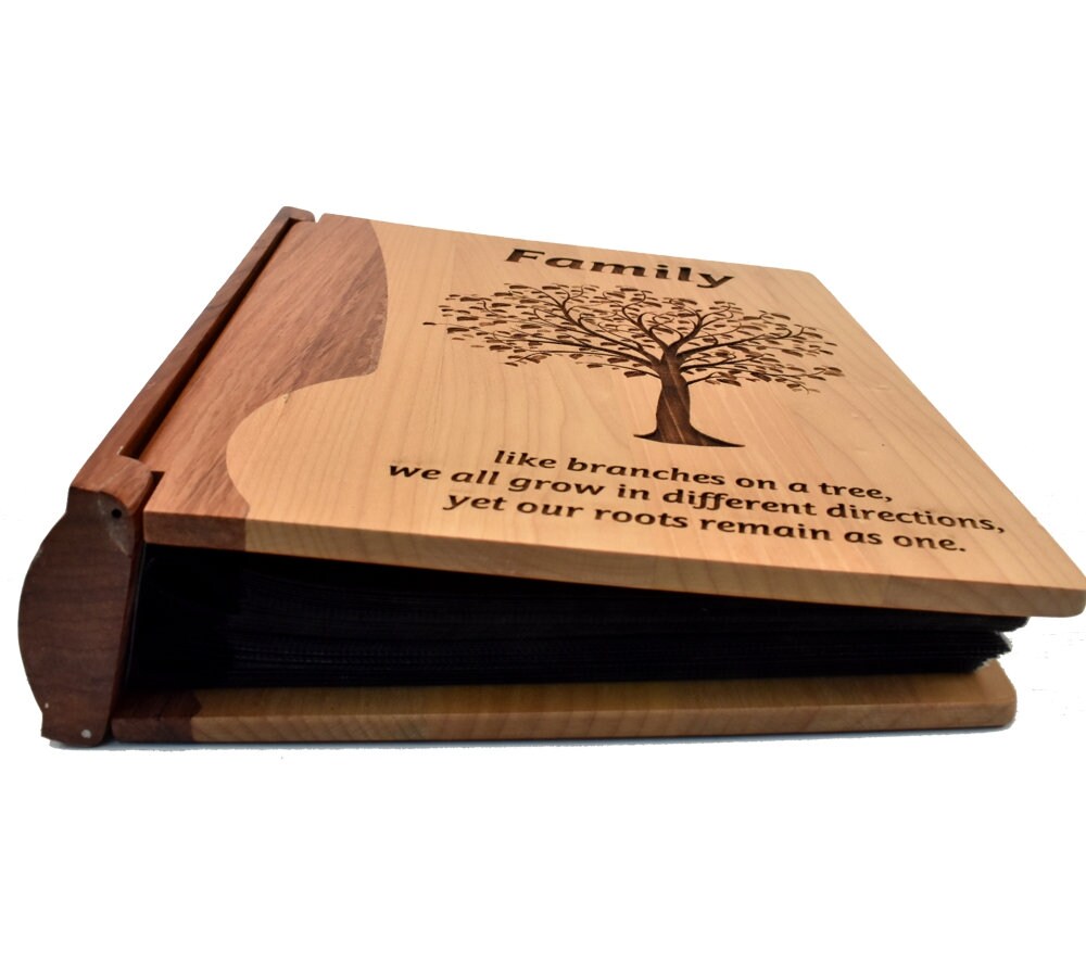 Album fotografico in legno - Italia