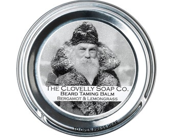 Natural Beard Taming Balm: Conditioning Wax for Men