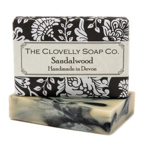 Sandalwood & Bergamot Soap - Smells Great, Looks Great, Washes The Skin!