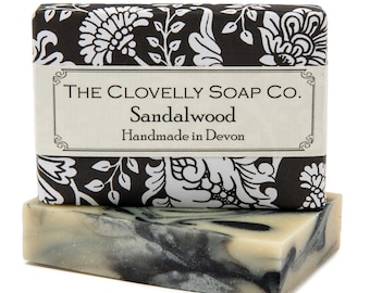 Sandalwood & Bergamot Soap - Smells Great, Looks Great, Washes The Skin!
