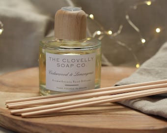 Aromatherapy Reed Diffuser with essential oils | Home Fragrance | Natural Home