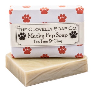 Natural Vegan Dog Soap Bar - Natural Shampoo For Dogs