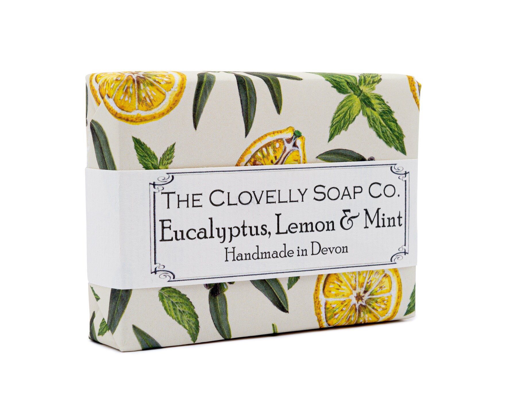 Eucalyptus, Lemon & Mint Natural Vegan Handmade Soap Bar - Essential ...