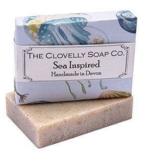 Sea Inspired Natural Vegan Handmade Soap Bar - Essential Oil Soap