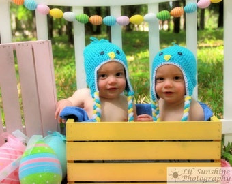 Chickadee Earflap Hat