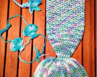 Baby zeemeermin Set