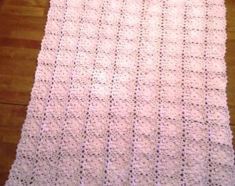 Puffy Daisy Baby Blanket