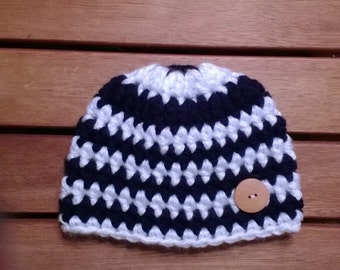 Striped Beanie