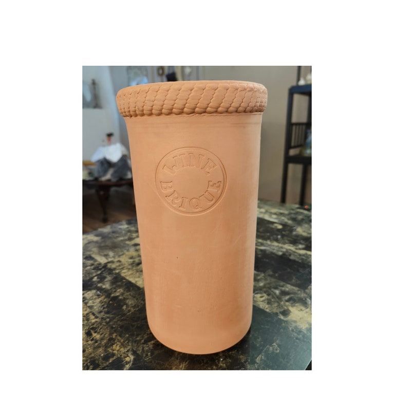 Terracotta Wine Brique Chiller Cooler Matte Finish Etsy